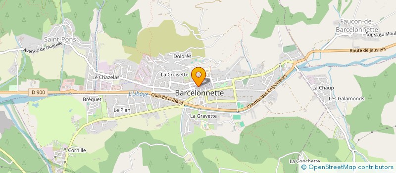 localisation de l'entreprise MADAME BELINDA HELLER à BARCELONNETTE