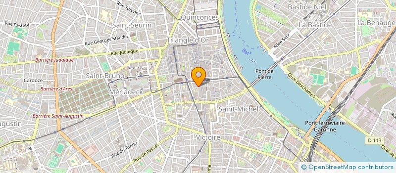localisation de l'entreprise MADAME BELINDA MOLEMBE à BORDEAUX