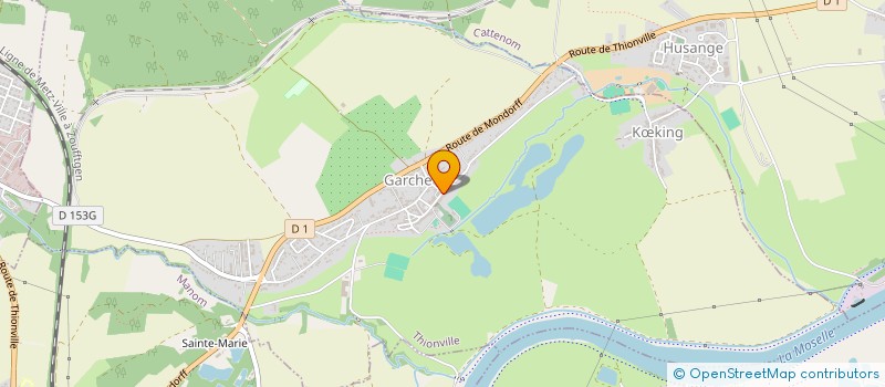 localisation de l'entreprise MADAME BELINDA NGOY NGUEMA  THIONVILLE