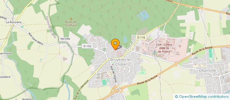 localisation de l'entreprise MADAME BELINDA NOAH NTSAMA  BRUYERES-LE-CHATEL