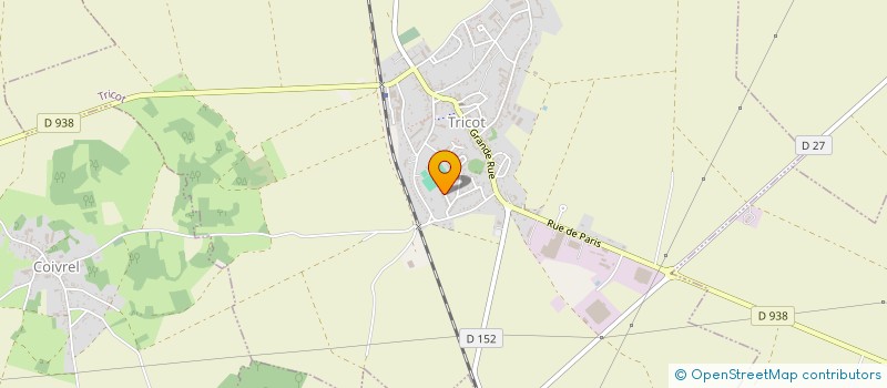 localisation de l'entreprise MADAME BELINDA PEREZ  TRICOT