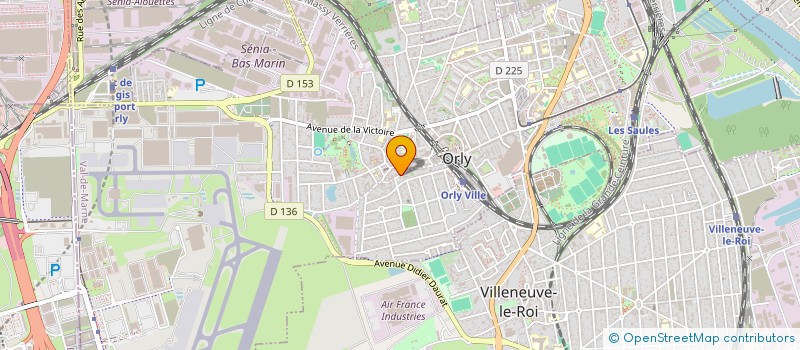 localisation de l'entreprise MADAME BELINDA PHILIP  ORLY