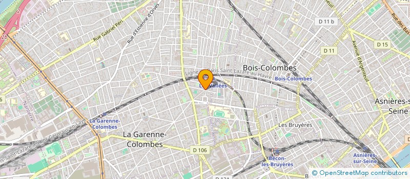 localisation de l'entreprise MADAME BELINDA SEAUVE à LA GARENNE-COLOMBES