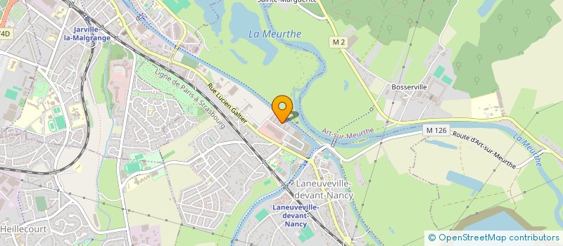 localisation de l'entreprise MADAME BELINDA TSHILANDA BUKASA  LANEUVEVILLE-DEVANT-NANCY