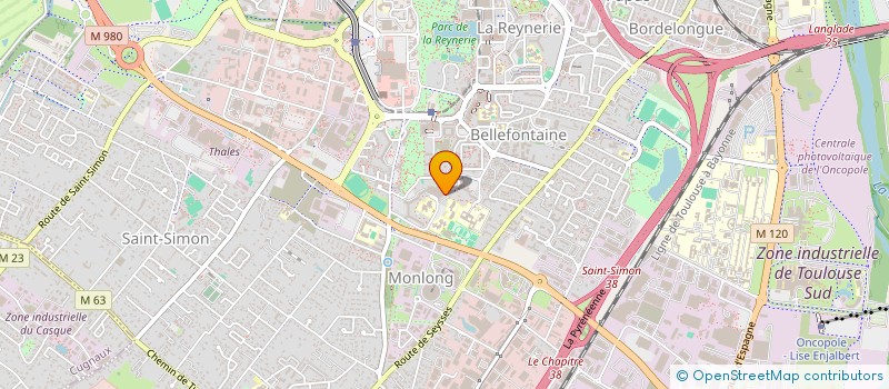 localisation de l'entreprise MADAME BELKISA SAVAS à TOULOUSE