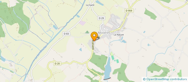 localisation de l'entreprise MADAME BELLA AMADOR HEREDIA  MOLIERES