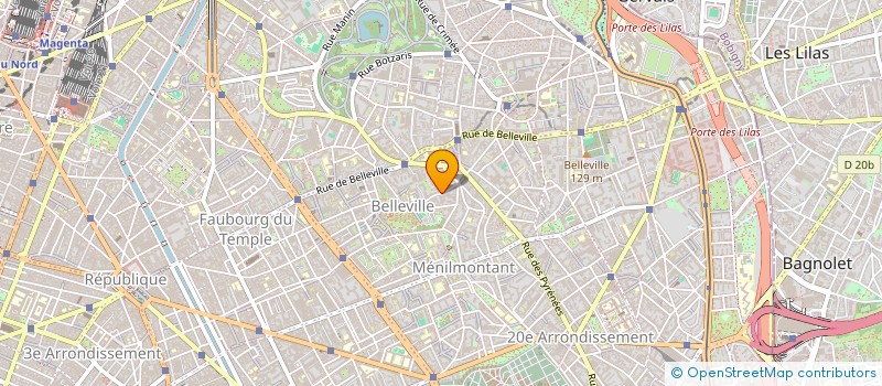 localisation de l'entreprise MADAME BELLA MCHITARIAN  PARIS