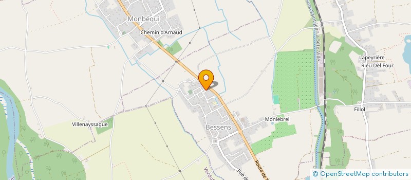 localisation de l'entreprise MADAME BELLINDA BESSON  BESSENS