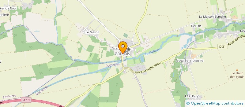 localisation de l'entreprise MADAME BELLINDA PARAUD à SCEAUX-DU-GATINAIS