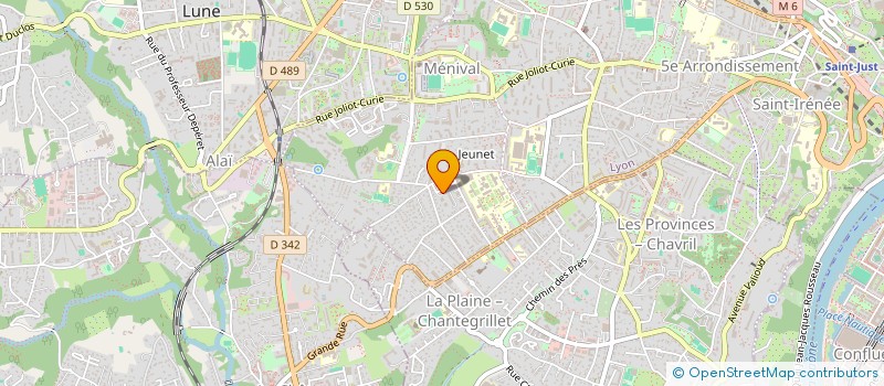 localisation de l'entreprise MADAME BELMA OMEROVIC  LYON