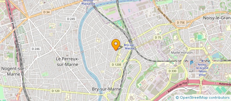 localisation de l'entreprise MADAME BELMIRA MONTEIRO à BRY-SUR-MARNE