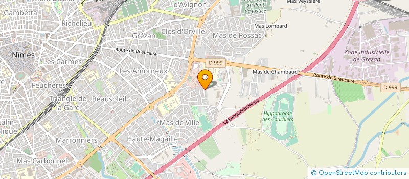 localisation de l'entreprise MADAME BELOSLAVA SHOLEVA  NIMES