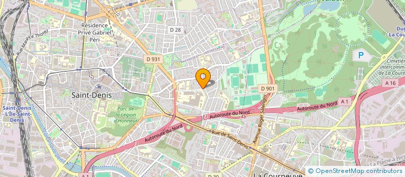 localisation de l'entreprise MADAME BELSEM MESKINI à SAINT-DENIS