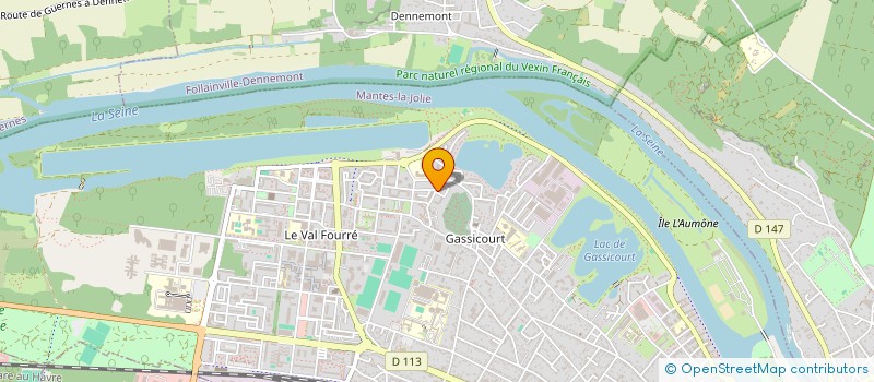 localisation de l'entreprise MADAME BEN LAARISSI  MANTES-LA-JOLIE