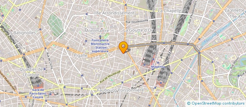 localisation de l'entreprise MADAME BENEDETTA DOSA  PARIS