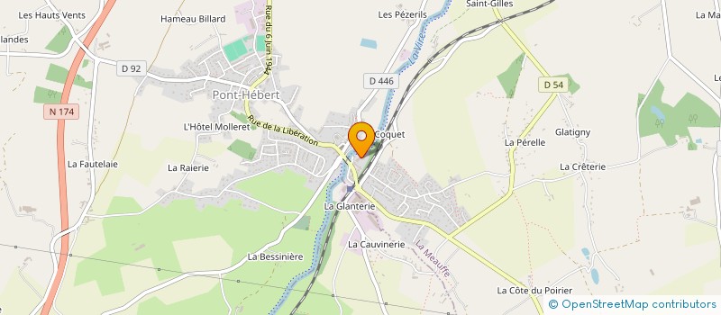 localisation de l'entreprise MADAME BENEDICTE ACHARD DE LELUARDIERE  LA MEAUFFE