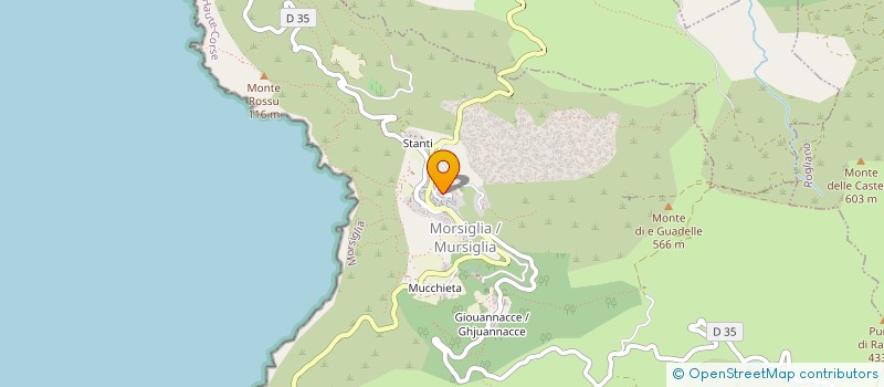localisation de l'entreprise MADAME BENEDICTE ALESSANDRINI à CENTURI