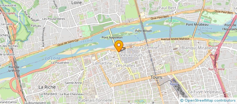 localisation de l'entreprise MADAME BENEDICTE ALLARD à TOURS