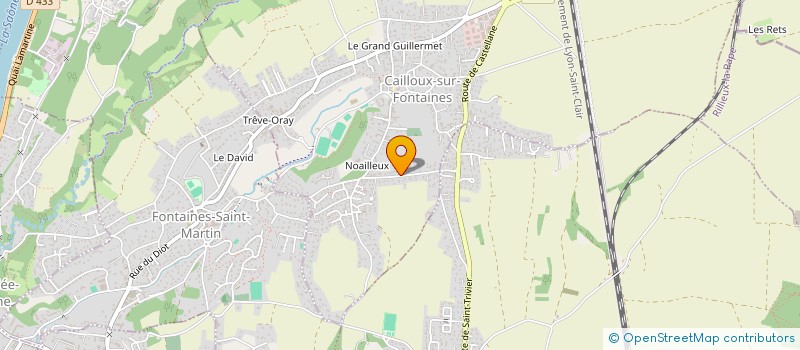 localisation de l'entreprise MADAME BENEDICTE ALLIER à CAILLOUX-SUR-FONTAINES