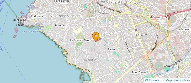 localisation de l'entreprise MADAME BENEDICTE ANDRE-BENOIT à MARSEILLE