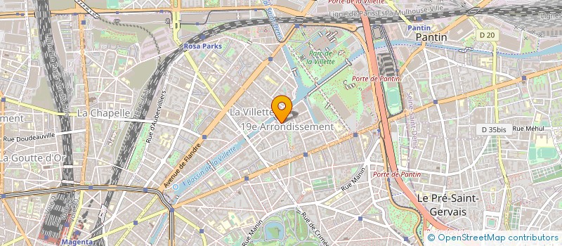 localisation de l'entreprise MADAME BENEDICTE ARENTS  PARIS