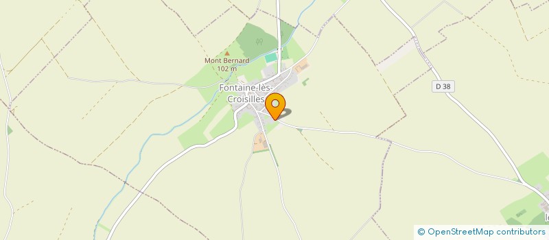 localisation de l'entreprise MADAME BENEDICTE ARRAS  FONTAINE-LES-CROISILLES