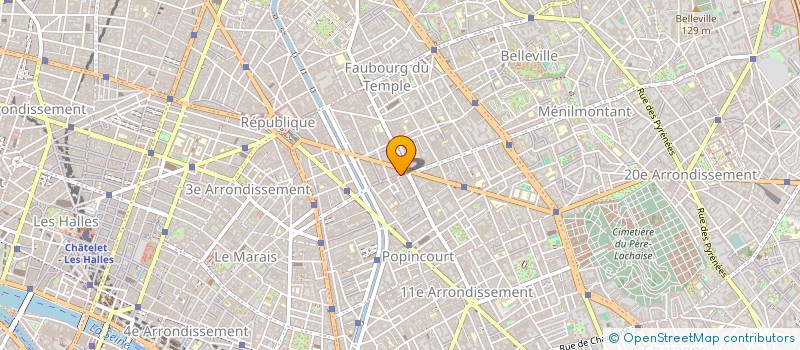 localisation de l'entreprise MADAME BENEDICTE AUSSET  PARIS