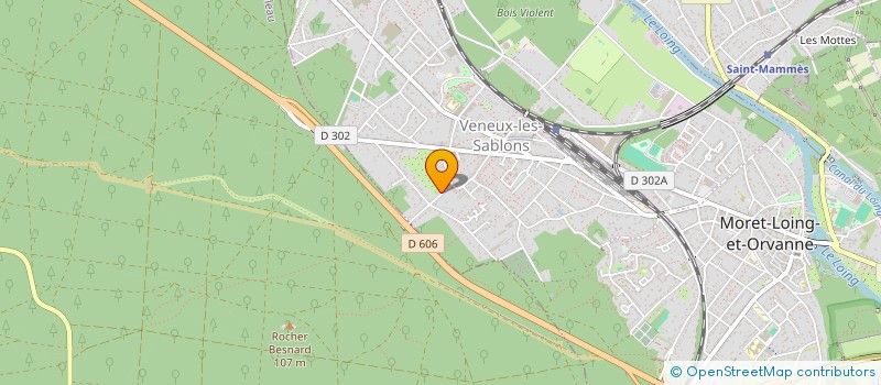 localisation de l'entreprise MADAME BENEDICTE BARBOTIN à MORET-LOING-ET-ORVANNE