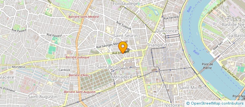 localisation de l'entreprise MADAME BENEDICTE BAREIGTS  BORDEAUX