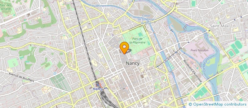 localisation de l'entreprise MADAME BENEDICTE BEGIN  NANCY