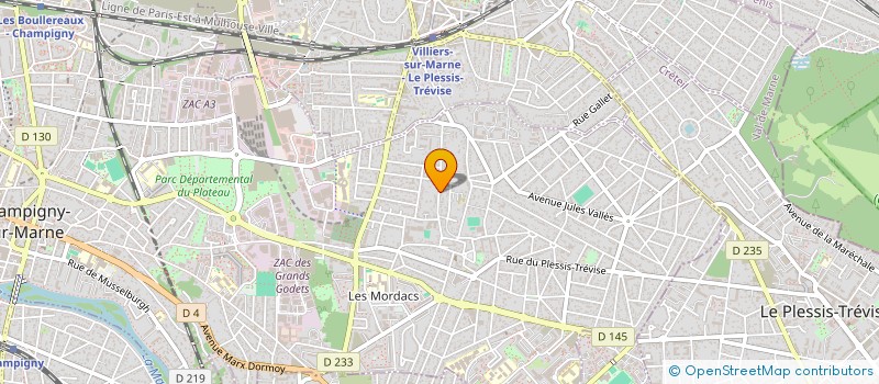 localisation de l'entreprise MADAME BENEDICTE BEHE à CHAMPIGNY-SUR-MARNE