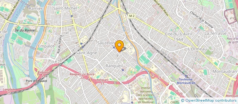 localisation de l'entreprise MADAME BENEDICTE BENEDICTE DE VOLONTAT à TOULOUSE
