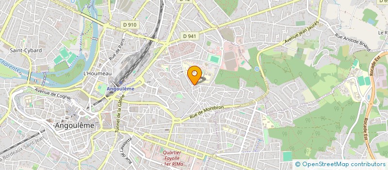 localisation de l'entreprise MADAME BENEDICTE BESSON à ANGOULEME