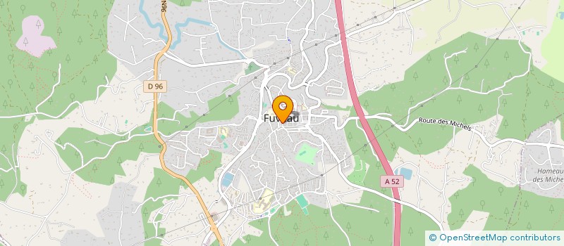 localisation de l'entreprise MADAME BENEDICTE BLANC  FUVEAU