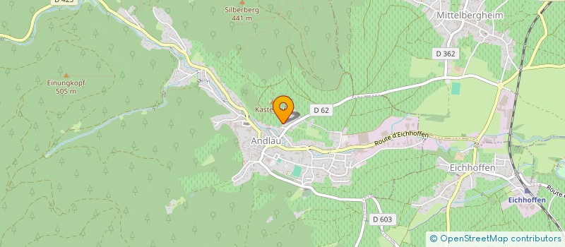 localisation de l'entreprise MADAME BENEDICTE BLEICHER  MEISTRATZHEIM