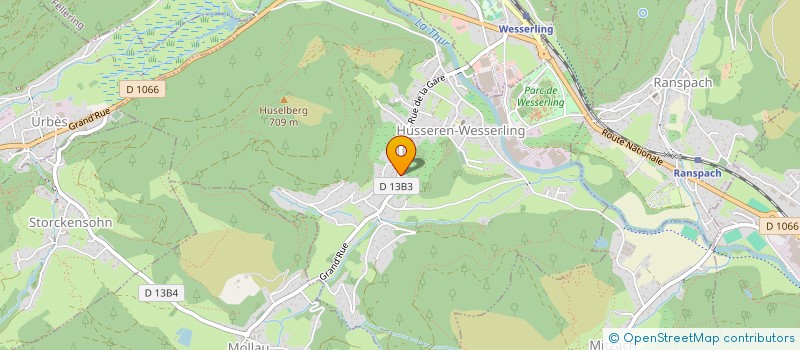 localisation de l'entreprise MADAME BENEDICTE BOEGLIN  MOLLAU