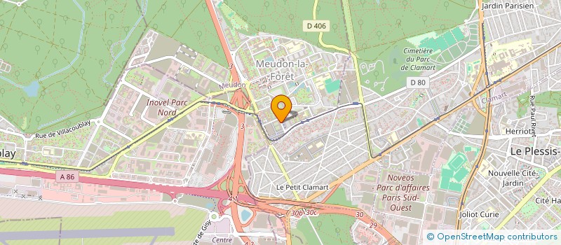 localisation de l'entreprise MADAME BENEDICTE BOIGNY à MEUDON