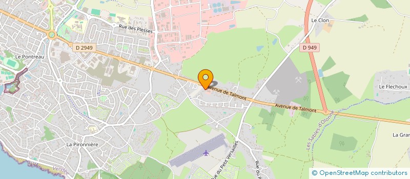 localisation de l'entreprise MADAME BENEDICTE BOISDRON à LES SABLES-D'OLONNE