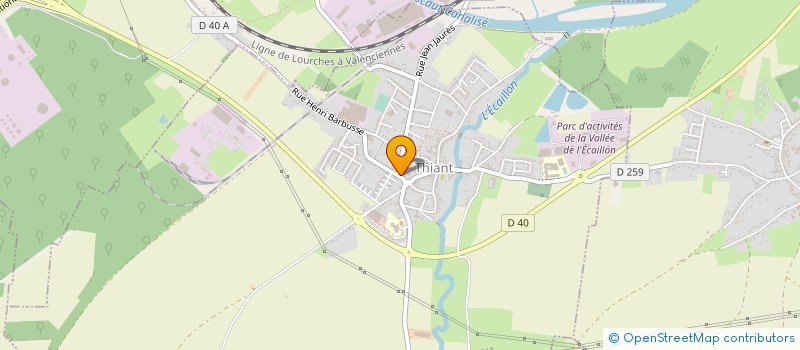 localisation de l'entreprise MADAME BENEDICTE BOUILLEZ  BERCK