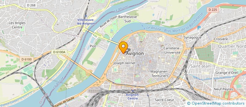 localisation de l'entreprise MADAME BENEDICTE BOUTHORS  SAINT-VICTOR-LA-COSTE