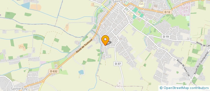 localisation de l'entreprise MADAME BENEDICTE BOUTIN à SAINT-LYS