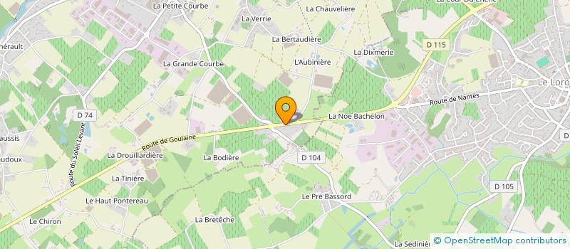 localisation de l'entreprise MADAME BENEDICTE BRILLOUET à SAINT-JULIEN-DE-CONCELLES