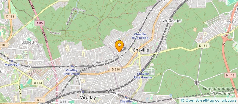 localisation de l'entreprise MADAME BENEDICTE BUIS  CHAVILLE