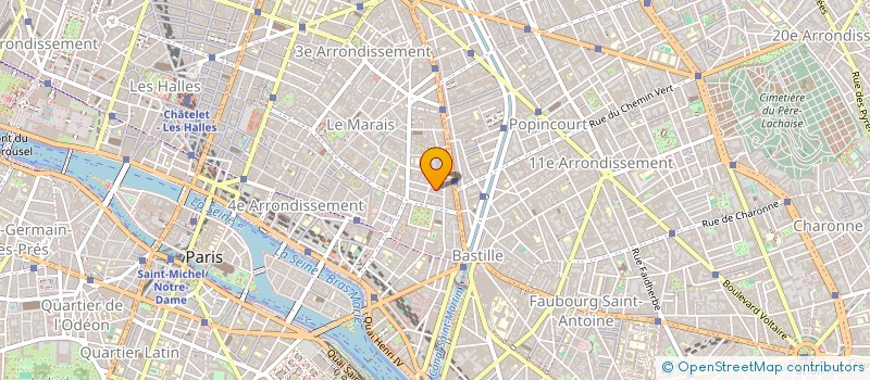 localisation de l'entreprise MADAME BENEDICTE CARRERAS  PARIS