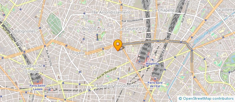 localisation de l'entreprise MADAME BENEDICTE CAZAU BEYRET  PARIS