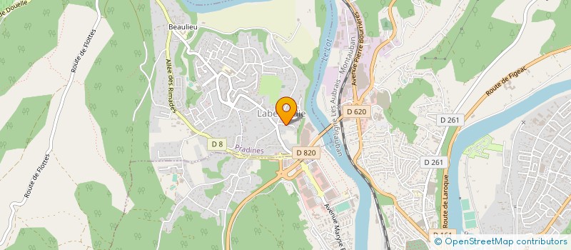 localisation de l'entreprise MADAME BENEDICTE CHAMBON  BRIVE-LA-GAILLARDE