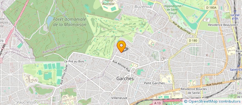 localisation de l'entreprise MADAME BENEDICTE CHAMPENOIS à GARCHES