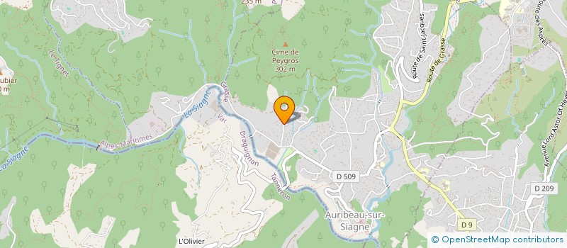 localisation de l'entreprise MADAME BENEDICTE CHANOINE  AURIBEAU-SUR-SIAGNE