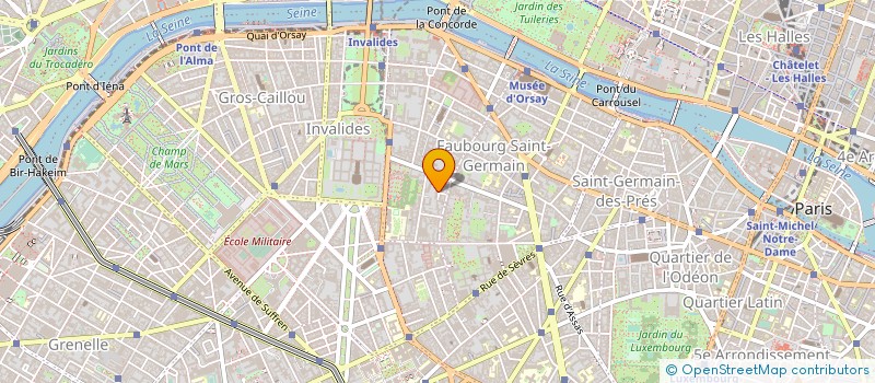 localisation de l'entreprise MADAME BENEDICTE CHAREIRE  PARIS