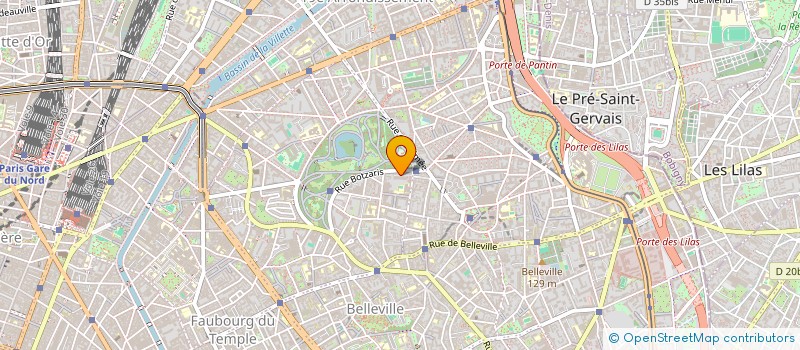 localisation de l'entreprise MADAME BENEDICTE CHAUVET  PARIS